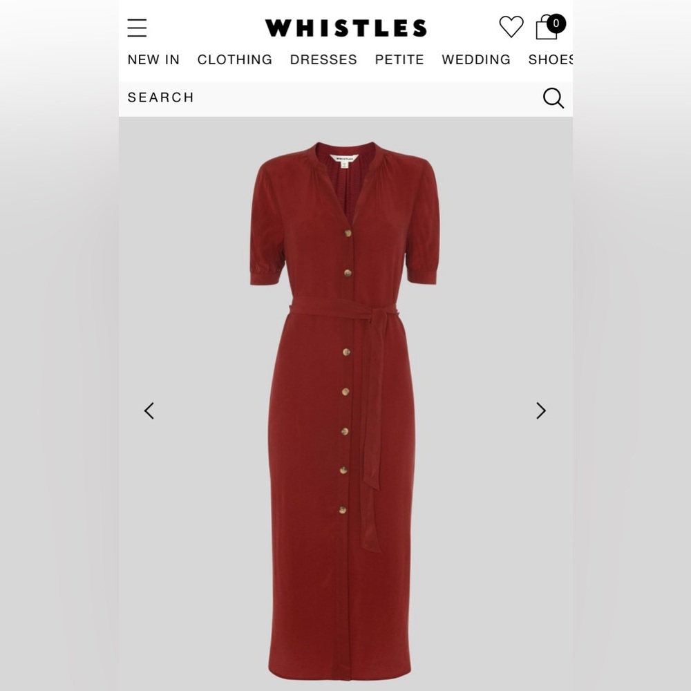 Whistles Dana Shirt Dress